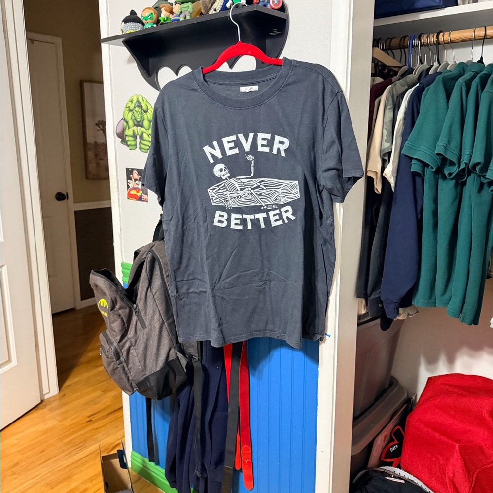 Never Better Skeleton Graphic